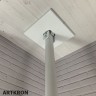 Кронштейн ARTKRON​ DNT-20 (300-500 мм, белый, с фланцем) 