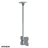 Кронштейн ARTKRON​ DNT-20 (300-500 мм, белый, с фланцем) 