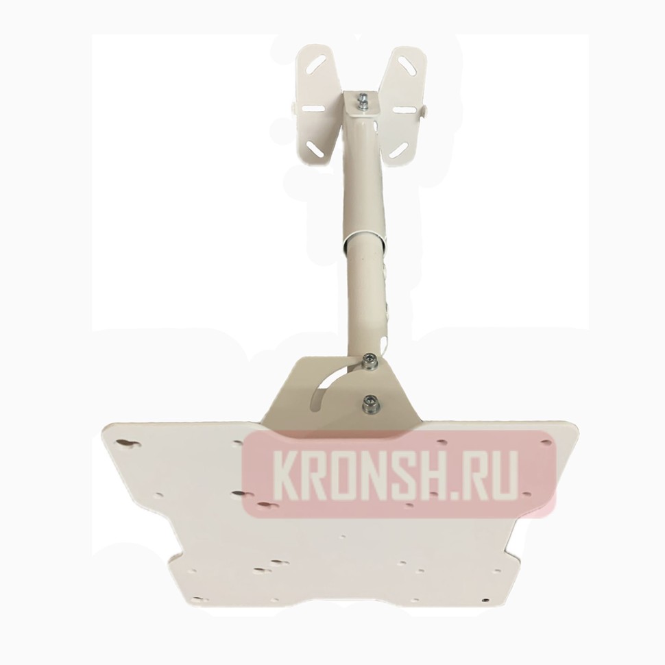 Кронштейн ARTKRON​ DNT-20 (300-500 мм, белый, с фланцем) 