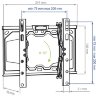 Кронштейн для телевизора Kromax Element-6 (чёрный)