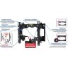 Кронштейн для телевизора Kromax Element-6 (чёрный)