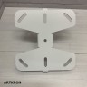 Кронштейн ARTKRON​ DNT-20 (600-1000 мм, белый, с фланцем)  