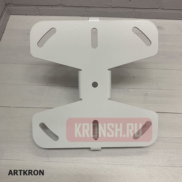 Кронштейн ARTKRON​ DNT-20 (600-1000 мм, белый, с фланцем)  