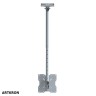 Кронштейн ARTKRON​ DNT-20 (600-1000 мм, белый, с фланцем)  