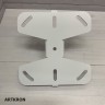 Кронштейн ARTKRON​ DNT-20 (800-1400 мм, белый, с фланцем)  