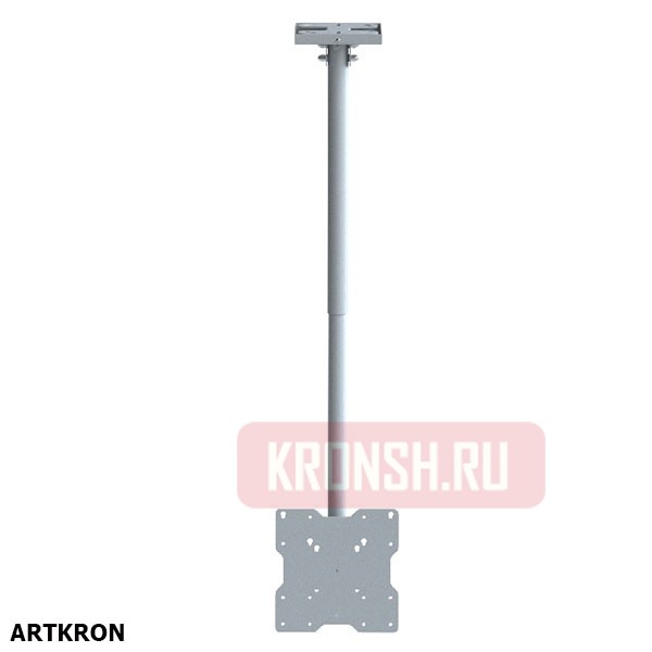 Кронштейн ARTKRON​ DNT-20 (800-1400 мм, белый, с фланцем)  