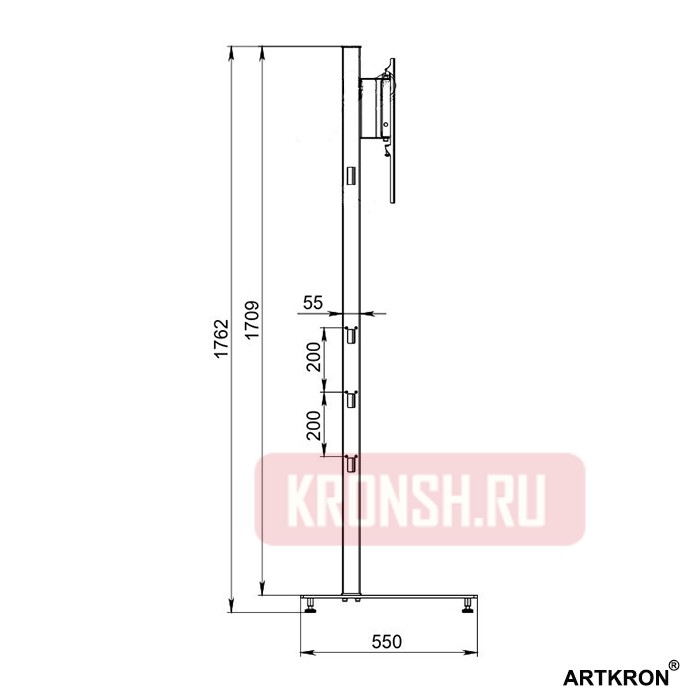 Стенд ARTKRON M65 (чёрный)
