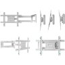 Кронштейн для телевизора Onkron M7LW (белый)