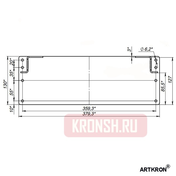 Кронштейн-держатель ARTKRON FM-1000