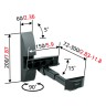 vogels vlb 200 black кронштейн для колонок