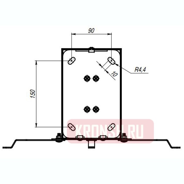 Кронштейн ARTKRON PRJ-2000W (1200-2000 мм)