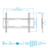 Кронштейн для телевизора Kromax Ideal-102 