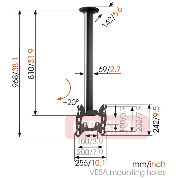 кронштейн Vogels EFC 6215