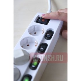 Удлинитель Brennenstuhl (6 розеток, 2 м) 1153110126