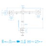 кронштейн для двух мониторов Arm-Media LCD-T42