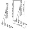 Настольный кронштейн для телевизора ABC Mount Stand-01
