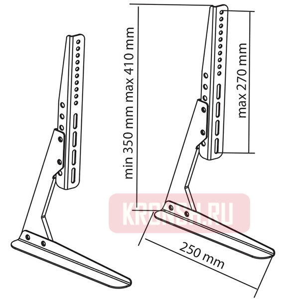 Настольный кронштейн для телевизора ABC Mount Stand-01