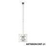Кронштейн ARTKRON​ DNT-21 (600-1000 мм, белый, без фланца)  
