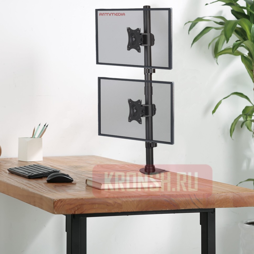 Кронштейн для двух мониторов Arm-Media LCD-T43