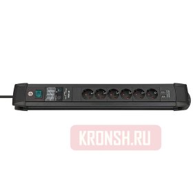 Сетевой фильтр Brennenstuhl (6 розеток, 3 м), 1156000596