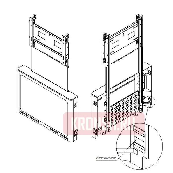 Стойка ARTKRON VCS Floor to Wall