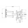 кронштейн для телевизора iTECHmount LCD-423B