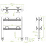 Кронштейн для мониторов ErgoFount TBBS-800DC 