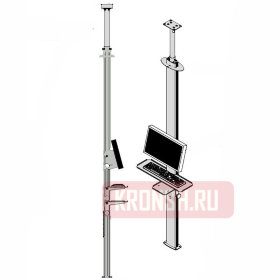 Распорный кронштейн ARTKRON Work Station S-32 (чёрный)