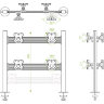 Кронштейн для мониторов ErgoFount TBBS-800DG
