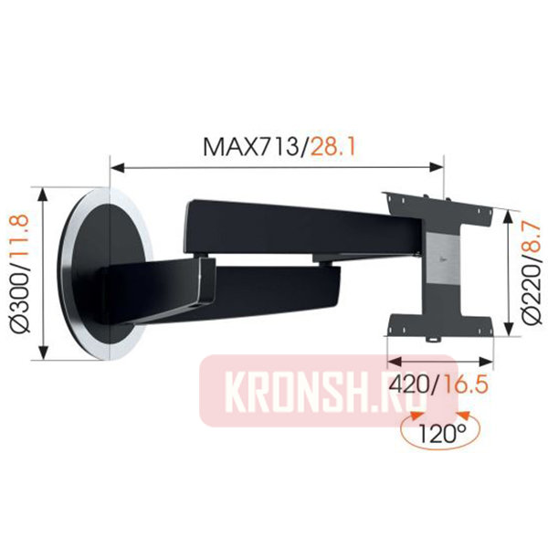 Кронштейн для телевизора Vogels DesignMount NEXT 7346