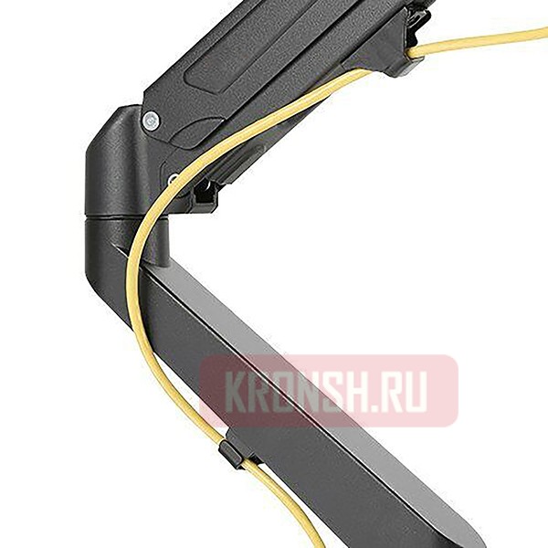 Кронштейн для двух мониторов Uniteki FMGT82B (чёрный)