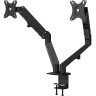 Кронштейн для двух мониторов Uniteki FMGT82B (чёрный)