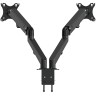 Кронштейн для двух мониторов Uniteki FMGT82B (чёрный)