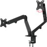 Кронштейн для двух мониторов Uniteki FMGT82B (чёрный)