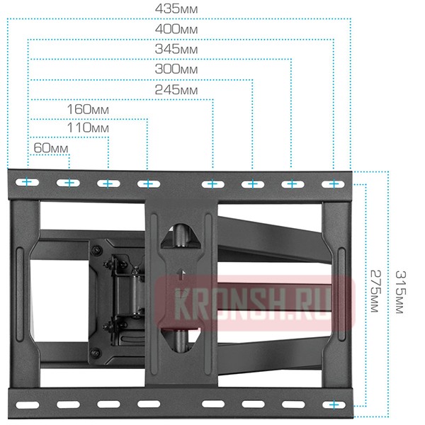 кронштейн для телевизора Tuarex Alta-661