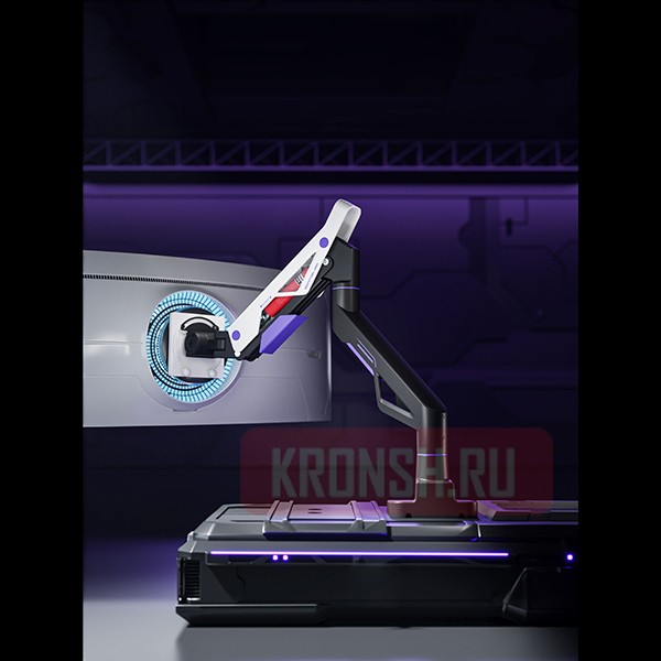 Кронштейн для монитора Ultramounts UM741BW (белый)   