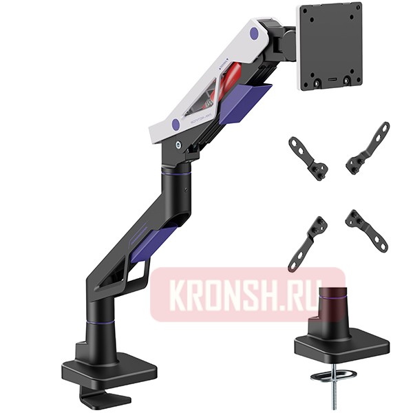 Кронштейн для монитора Ultramounts UM741BW (белый)   