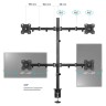 Кронштейн для 4 мониторов Onkron D421E