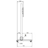 Стенд для телевизора ARTKRON PMW-75M (чёрный) 