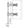 Кронштейн для мониторов ARTKRON​ 620W (чёрный) 