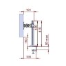 Кронштейн для трёх мониторов ARTKRON 310STD Rotation (серебристый) 