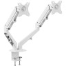 Кронштейн для двух мониторов Uniteki FMGT82W (белый)