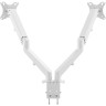 Кронштейн для двух мониторов Uniteki FMGT82W (белый)