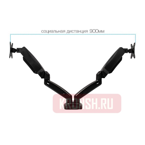 Кронштейн для двух мониторов Arm-Media LCD-T22