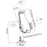 Кронштейн для планшета ErgoFount BTAB21-02