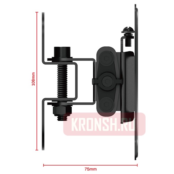 Кронштейн Uniteki FM1680 (черный)