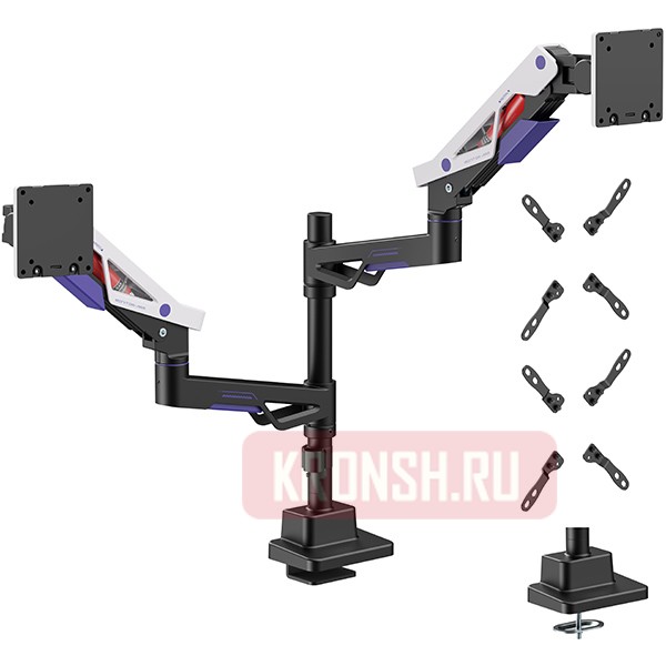 Кронштейн для мониторов Ultramounts UM742BW (белый)