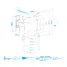 Кронштейн для телевизора Arm-Media MARS-3