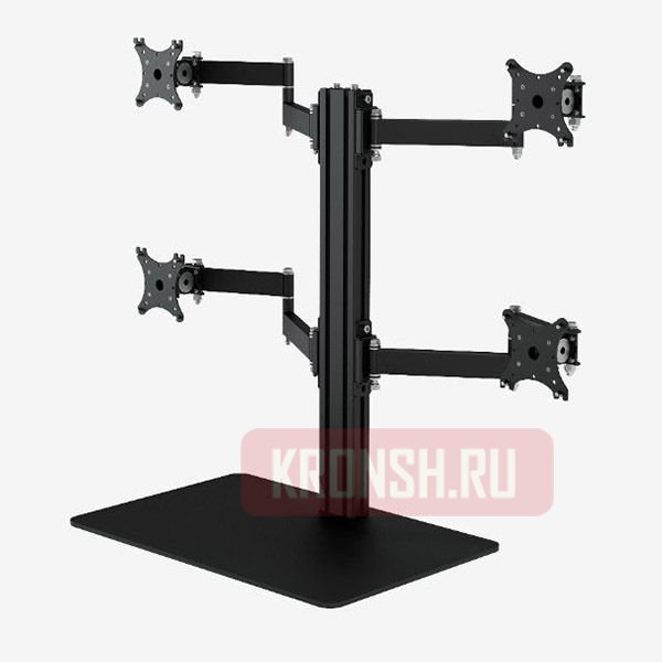 Кронштейн для 4-х мониторов ARTKRON 420P (чёрный) 