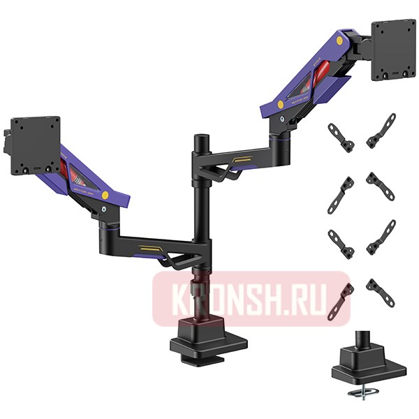 Кронштейн для мониторов Ultramounts UM742BP (чёрный)